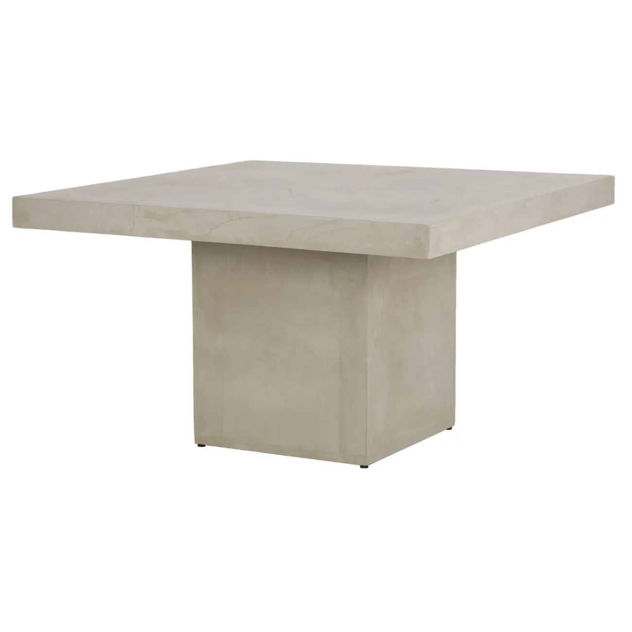 MESA DE JANTAR 1,35 M X 1,35 M BETON RESIN - KONKRET - Foto 2