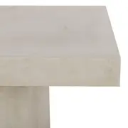 MESA DE JANTAR 1,35 M X 1,35 M BETON RESIN - KONKRET - Foto 3