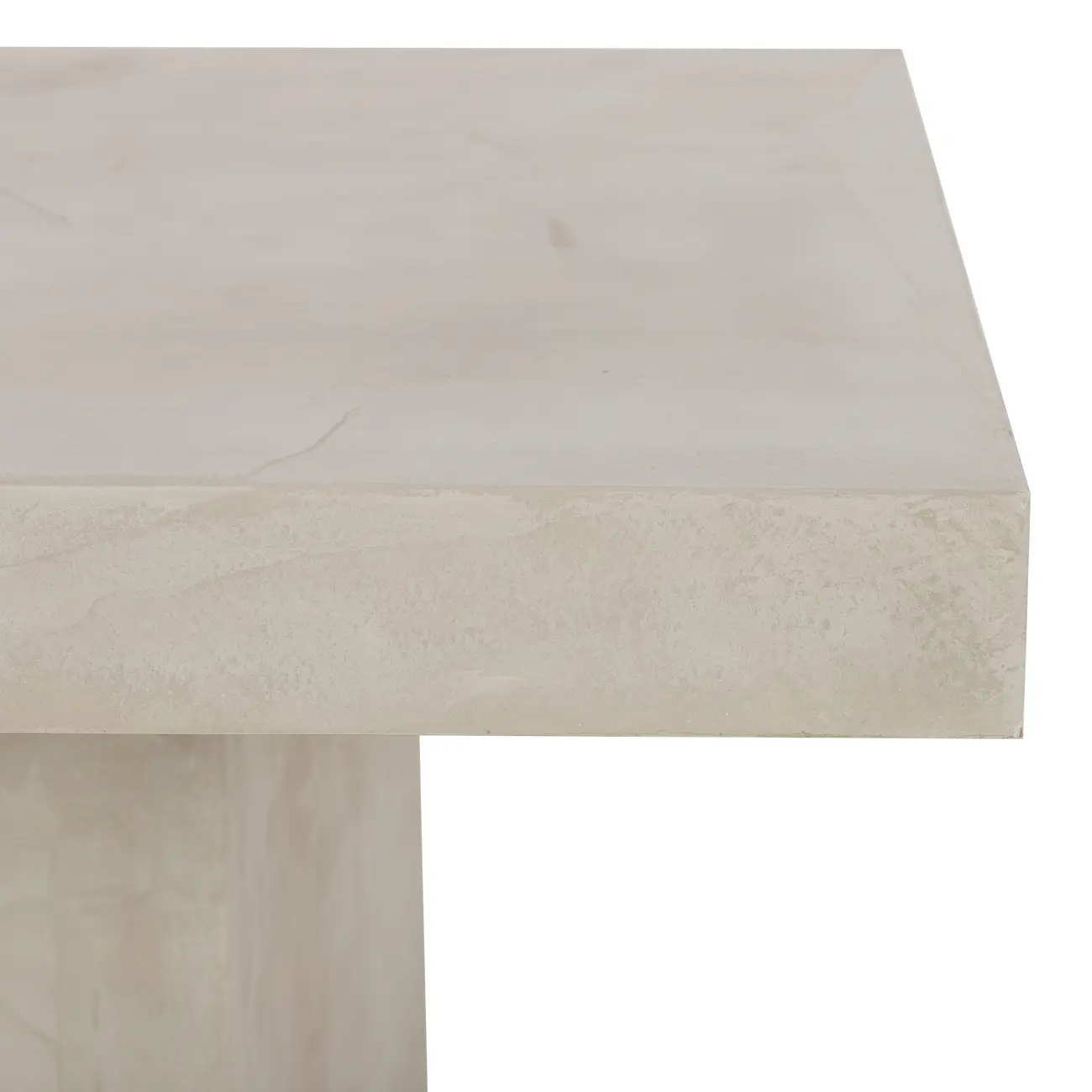 MESA DE JANTAR 1,35 M X 1,35 M BETON RESIN - KONKRET - Foto 3