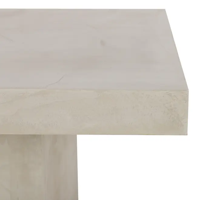 MESA DE JANTAR 1,35 M X 1,35 M BETON RESIN - KONKRET - Foto 3