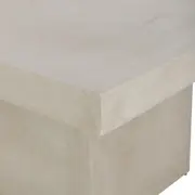 MESA DE JANTAR 1,35 M X 1,35 M BETON RESIN - KONKRET - Foto 4