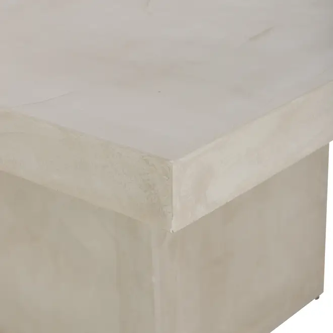 MESA DE JANTAR 1,35 M X 1,35 M BETON RESIN - KONKRET - Foto 4