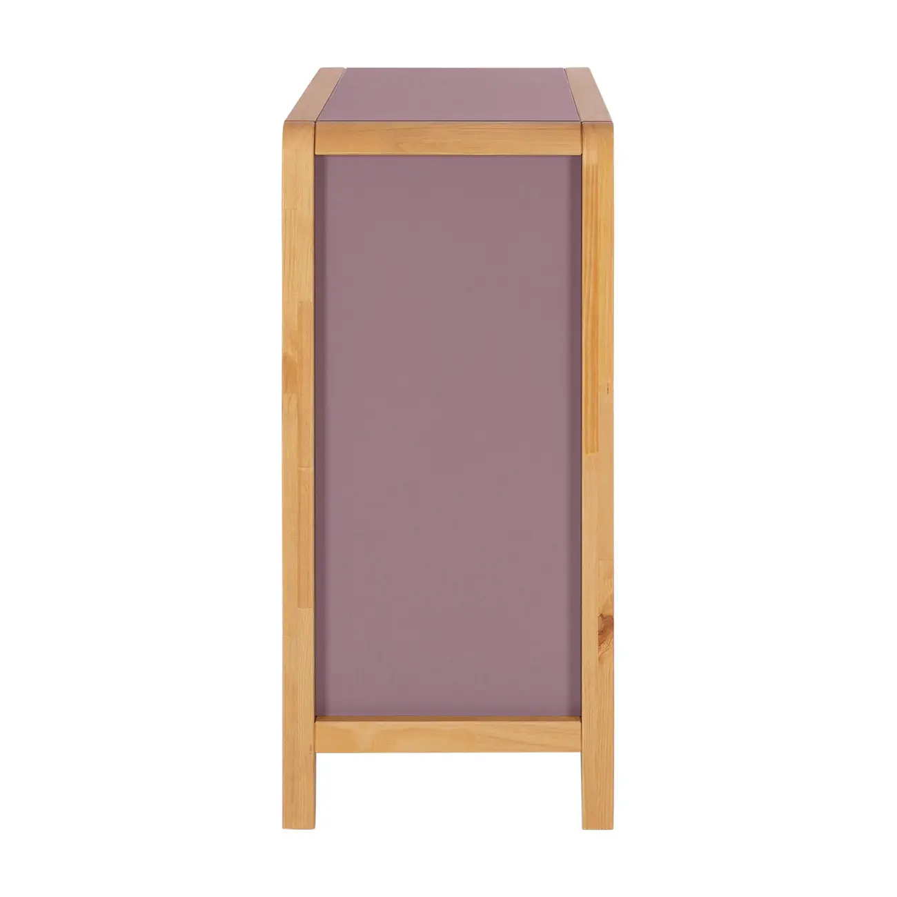 CÔMODA 4 GAVETAS 90 CM X 45 CM KANT - RUBY MOCHA/AMÊNDOA - Foto 10