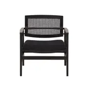 POLTRONA BOSSA NOVA - PRETO/PRETO - Foto 2