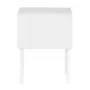 MESA DE CABECEIRA 1 GAVETA CRAB - BRANCO - Foto 4