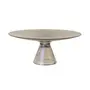 CENTRO DE MESA 33 CM TENBY - KONKRET/PRATA - Foto 2