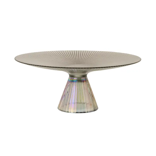 CENTRO DE MESA 33 CM TENBY - KONKRET/PRATA - Foto 2