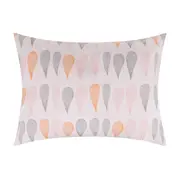 FRONHA 50 CM X 70 CM DELÍRIO DELÍCIA - ROSA ANTIQUE/ CINZA - Foto 1