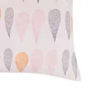 FRONHA 50 CM X 70 CM DELÍRIO DELÍCIA - ROSA ANTIQUE/ CINZA - Foto 2
