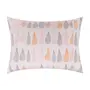 FRONHA 50 CM X 70 CM DELÍRIO DELÍCIA - ROSA ANTIQUE/ CINZA - Foto 3