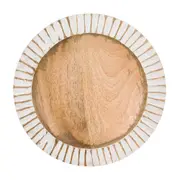 CENTRO DE MESA 30 CM TEJU - MANGO/BRANCO - Foto 2