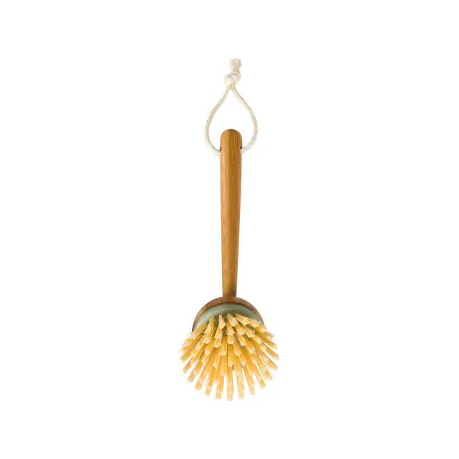 ESCOVA PARA LIMPEZA 19 CM BAMBUMIX - BAMBU/SÁLVIA - Foto 2