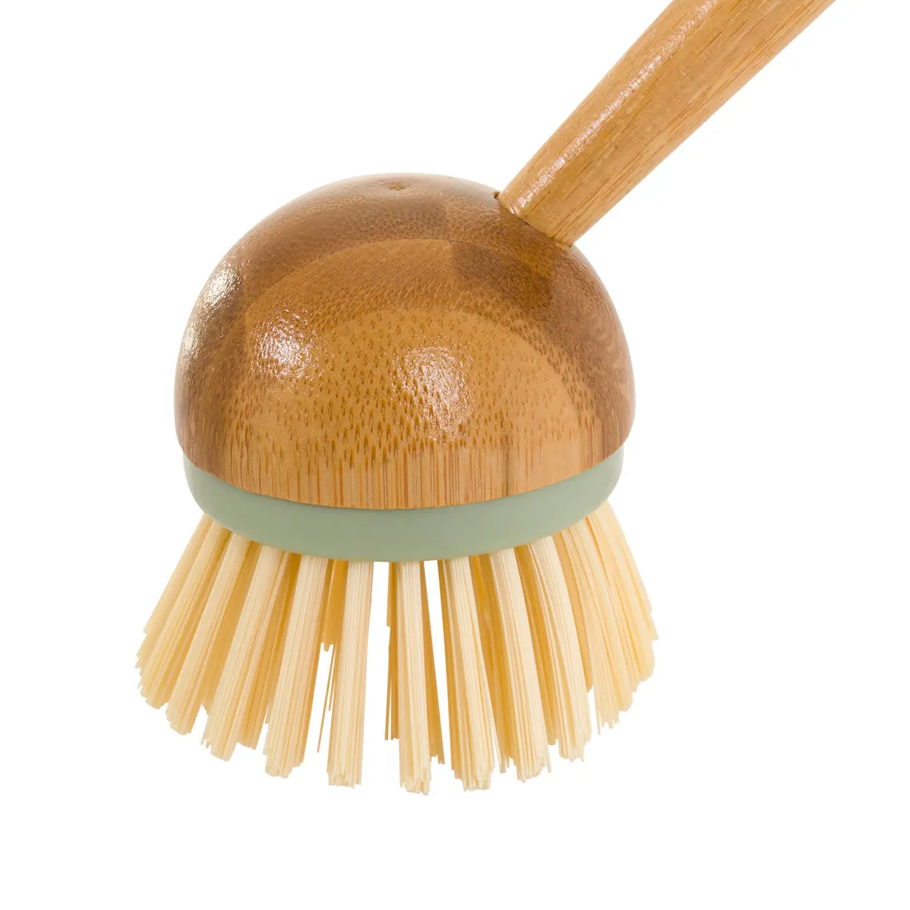 ESCOVA PARA LIMPEZA 19 CM BAMBUMIX - BAMBU/SÁLVIA - Foto 5