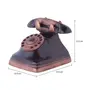ADORNO 13 CM TELEPHONE - PRETO/ORDIRE CAMELO - Foto 5
