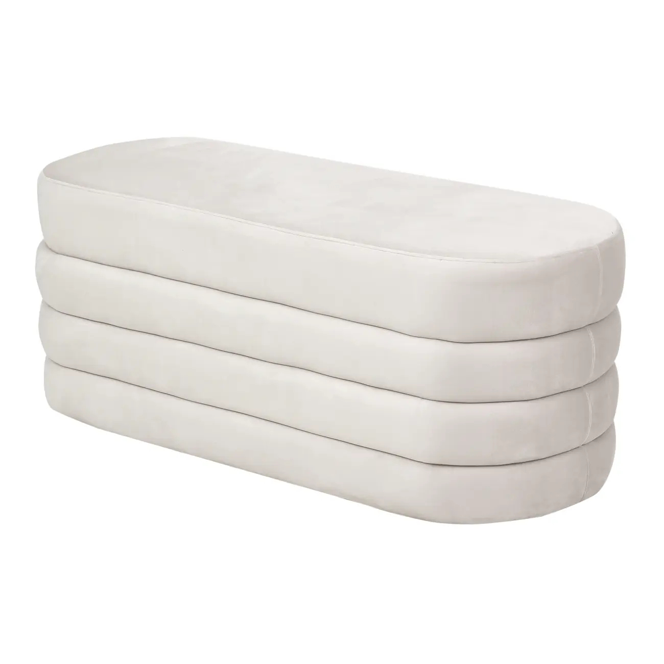 PUFF 1,07 M X 44 CM PLUMP - AREIA - Foto 2