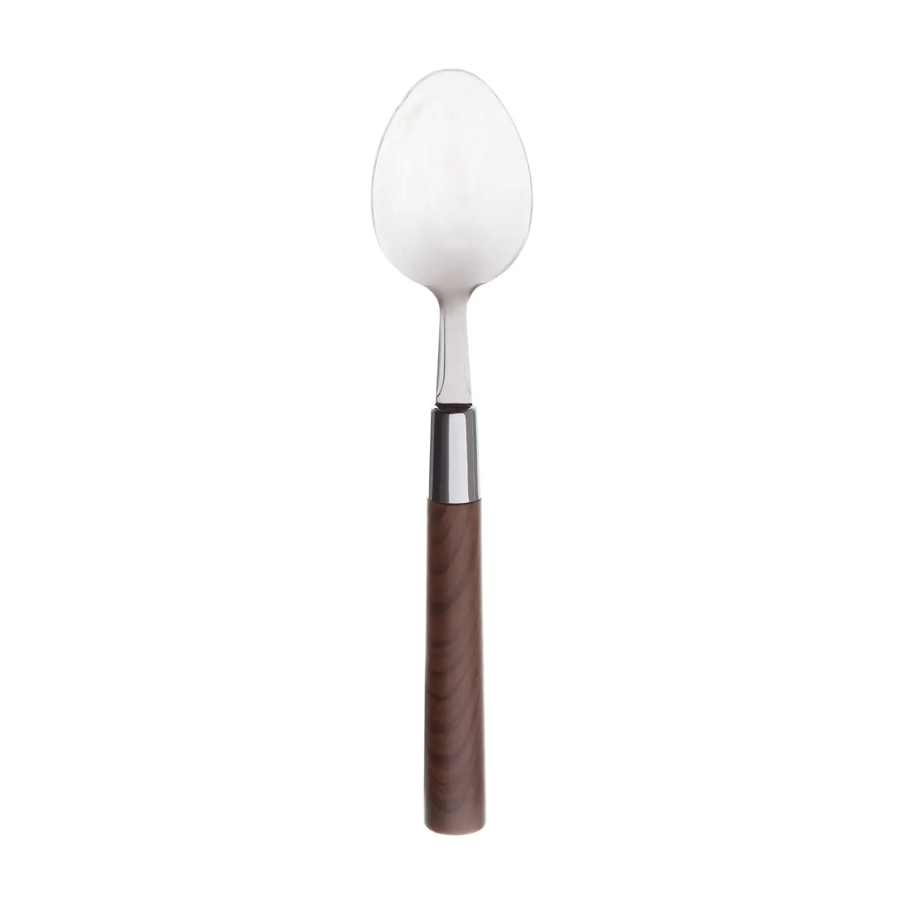 FAQUEIRO 24 PEÇAS PARA 6 PESSOAS GANDU - MARROM/INOX - Foto 2