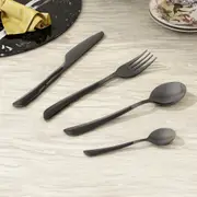 FAQUEIRO 24 PEÇAS PARA 6 PESSOAS ROUFF - PRETO/PRETO - Foto 6