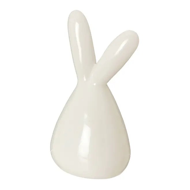 ADORNO ORELHA COELHA 16 CM PÁSCOAMOR - LATTE/SUCULENTA - Foto 4
