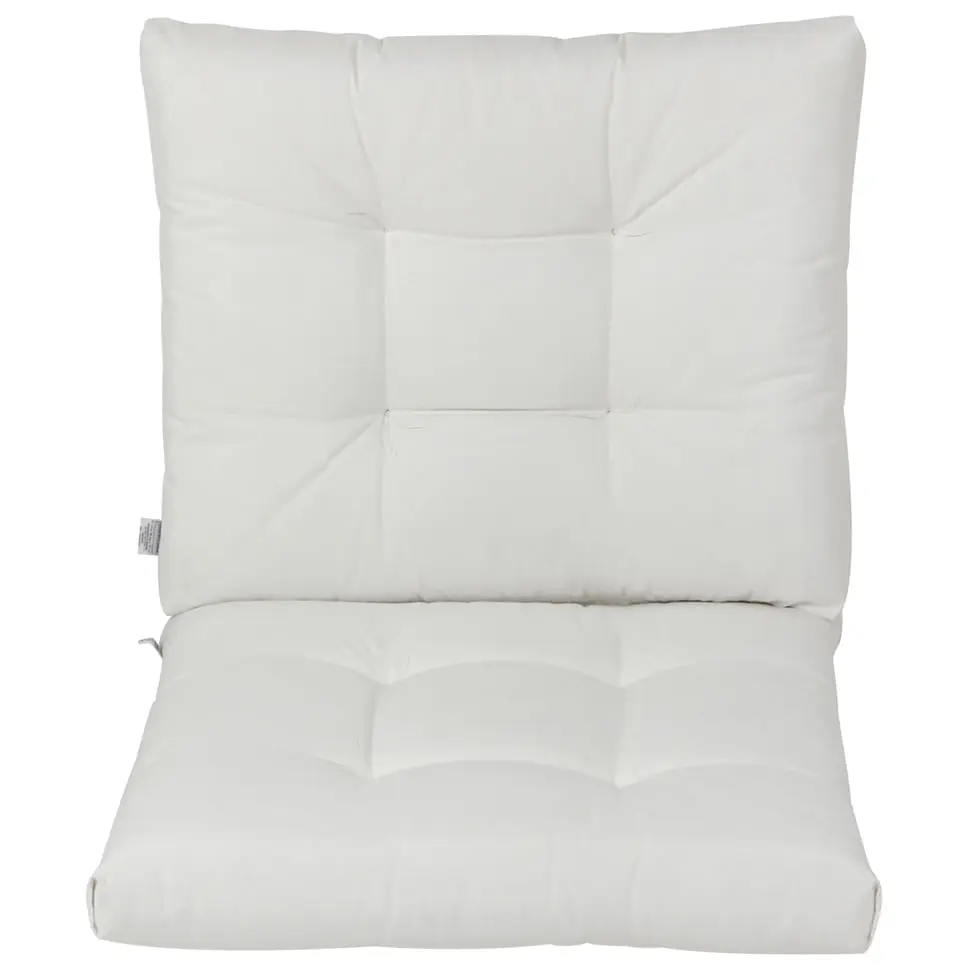 ALMOFADA PARA ASSENTO/ENCOSTO DE POLTRONA RECLINÁVEL CARAÍVA - BRANCO - Foto 2
