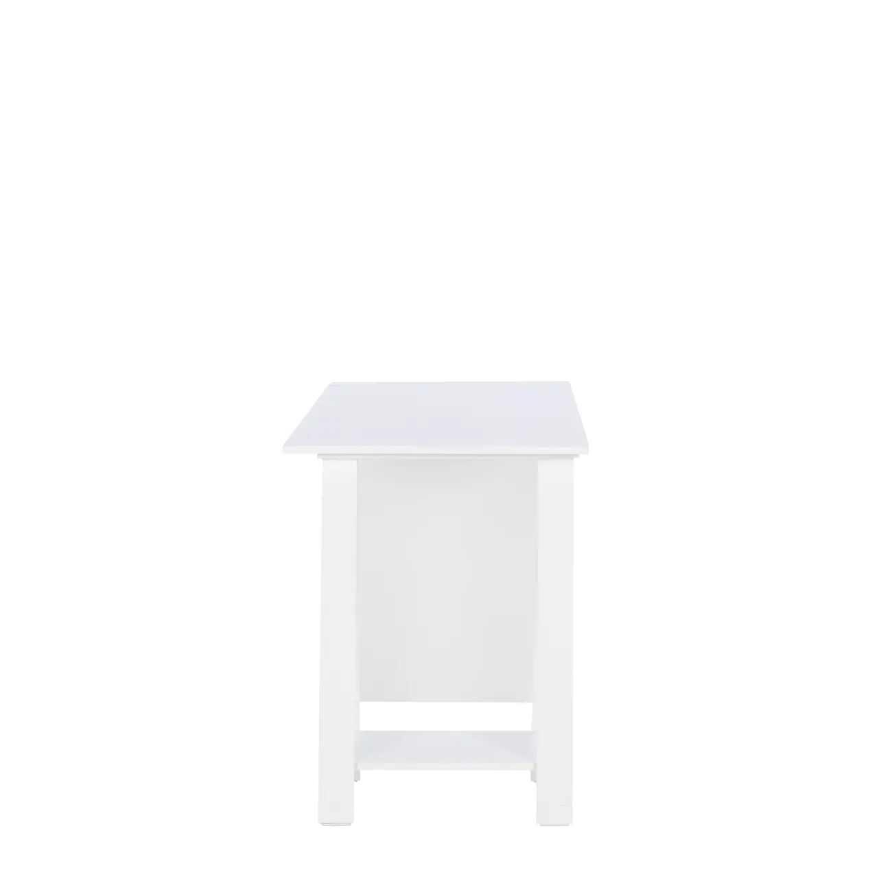ESCRIVANINHA 4 GAVETAS 1,36 M X 60 CM LEARN - BRANCO - Foto 4