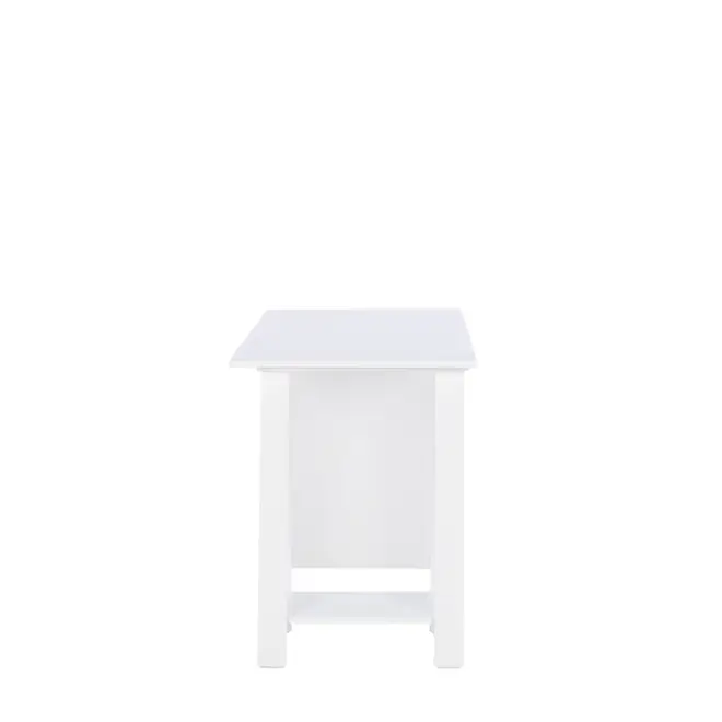 ESCRIVANINHA 4 GAVETAS 1,36 M X 60 CM LEARN - BRANCO - Foto 4