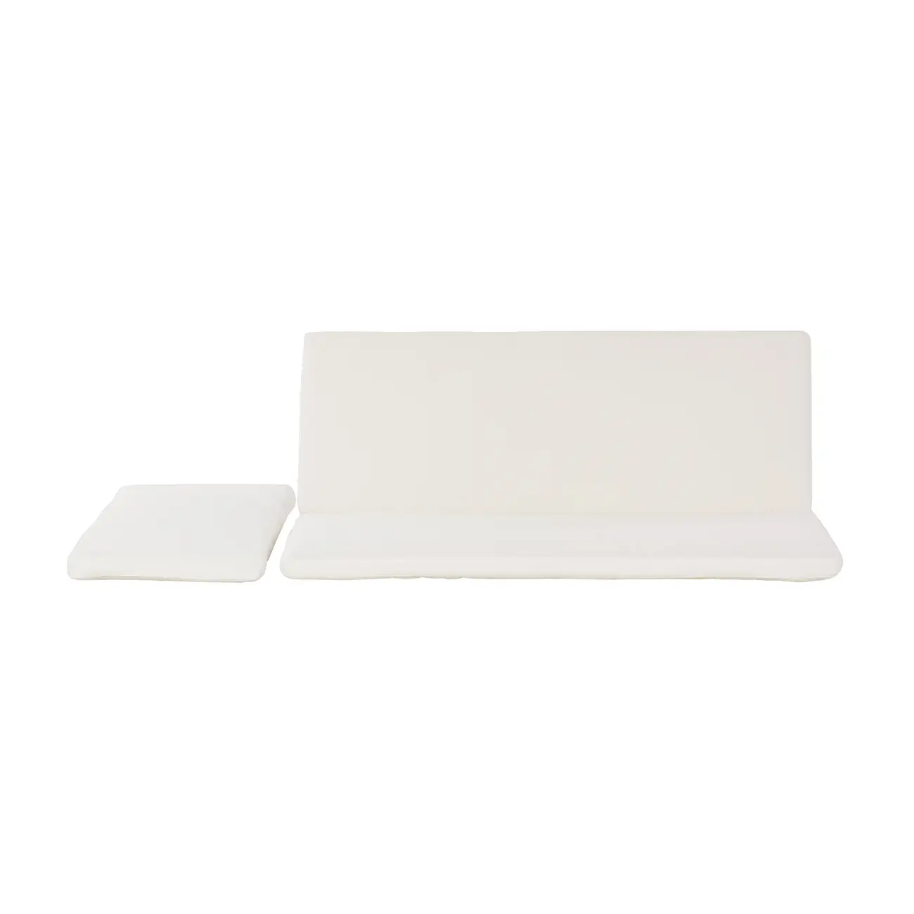 ALMOFADA PARA ESTRUTURA DE SOFÁ 2 LUGARES TATAMI - BRANCO - Foto 1