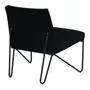 POLTRONA LEANING - PRETO/PRETO - Foto 4