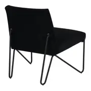 POLTRONA LEANING - PRETO/PRETO - Foto 4