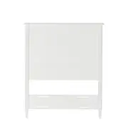 CABECEIRA DE SOLTEIRO REGENCE - BRANCO PROVENCE - Foto 1