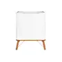 BERÇO 70 CM 3 EM 1 - BERÇO MINIBERÇO/CAMA INFANTIL CANDY - BRANCO/NOZES - Foto 5