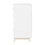 CÔMODA INFANTIL 4 GAVETAS 77 CM X 47 CM SWEET - BRANCO/PINUS NATURAL - Foto 4