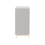 CÔMODA INFANTIL 4 GAVETAS/1 PORTA 1,20 M X 47 CM SWEET - CINZA/PINUS NATURAL - Foto 5