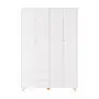 GUARDA-ROUPA INFANTIL 4 PORTAS/4 GAVETAS SWEET - BRANCO/PINUS NATURAL - Foto 1