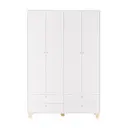 GUARDA-ROUPA INFANTIL 4 PORTAS/4 GAVETAS SWEET