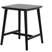 MESA LATERAL 45 CM X 45 CM SKAND - PRETO - Foto 2