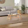 MESA DE CENTRO 90 CM X 45 CM SKAND - CAJUEIRO JAPONÊS - Foto 4