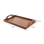 BANDEJA 41 CM X 26 CM ACÁCIA - ACÁCIA - Foto 5