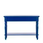 APARADOR COM 2 GAVETAS 1,10 M X 35 CM FOLKSY - AZUL/MULTICOR - Foto 4