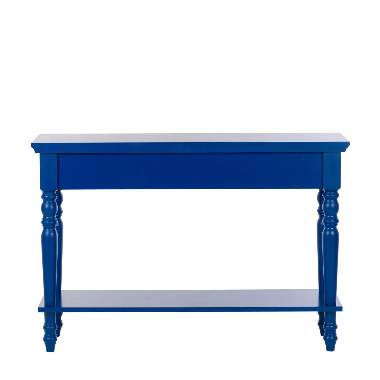APARADOR COM 2 GAVETAS 1,10 M X 35 CM FOLKSY - AZUL/MULTICOR - Foto 4