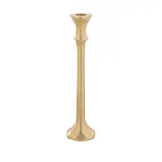 CASTIÇAL 26 CM MAYER - OURO - Foto 1