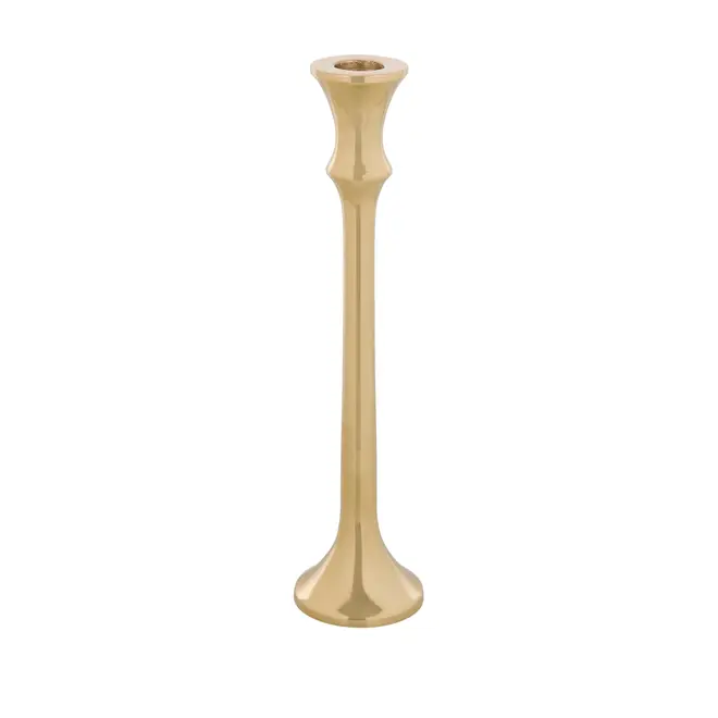 CASTIÇAL 26 CM MAYER - OURO - Foto 1