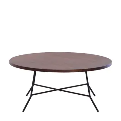 MESA DE CENTRO REDONDA 80 CM JAHARI