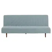 SOFÁ-CAMA 3 LUGARES MODERN-HEX - AZUL CLARO/NOZES - Foto 1