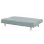 SOFÁ-CAMA 3 LUGARES MODERN-HEX - AZUL CLARO/NOZES - Foto 4