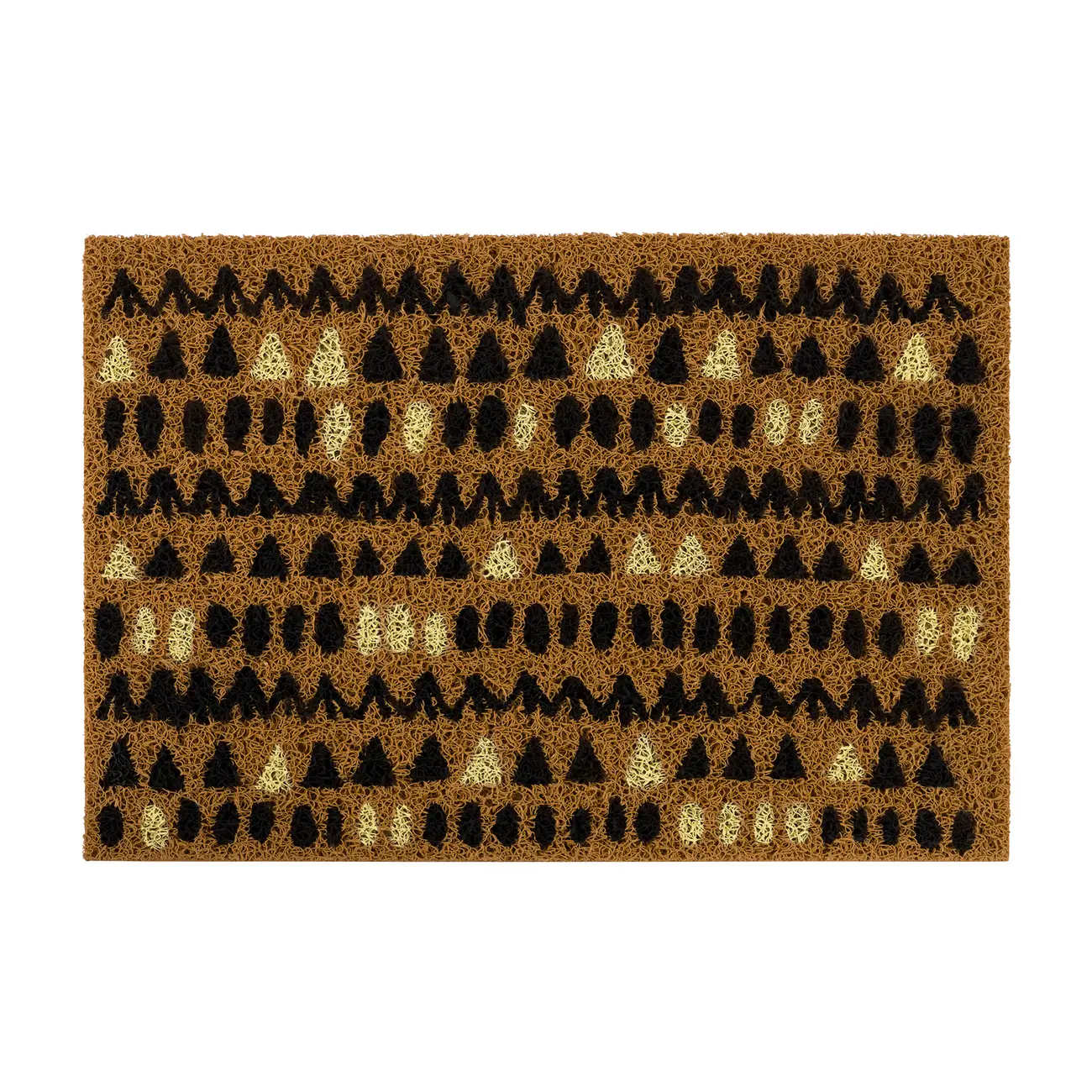 CAPACHO 60 CM X 40 CM RESPIRO - CANELA DO CEILÃO/PRETO - Foto 1