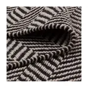 PASSADEIRA 50 CM X 1,40 M CASTRI - PRETO/BRANCO - Foto 2