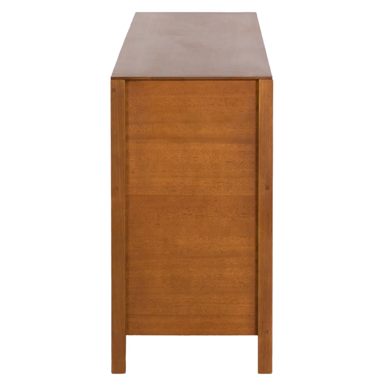 BUFFET 4 PORTAS 1,72 M X 40 CM MASCAVO - NOZES/INCOLOR - Foto 3