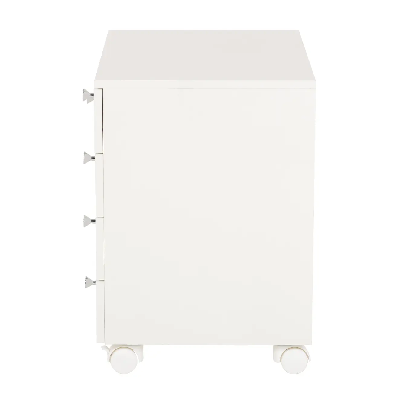 BIANC GABINETE INFERIOR 1 PORTA/4 GAVETAS C/ RODÍZIOS - BRANCO - Foto 2