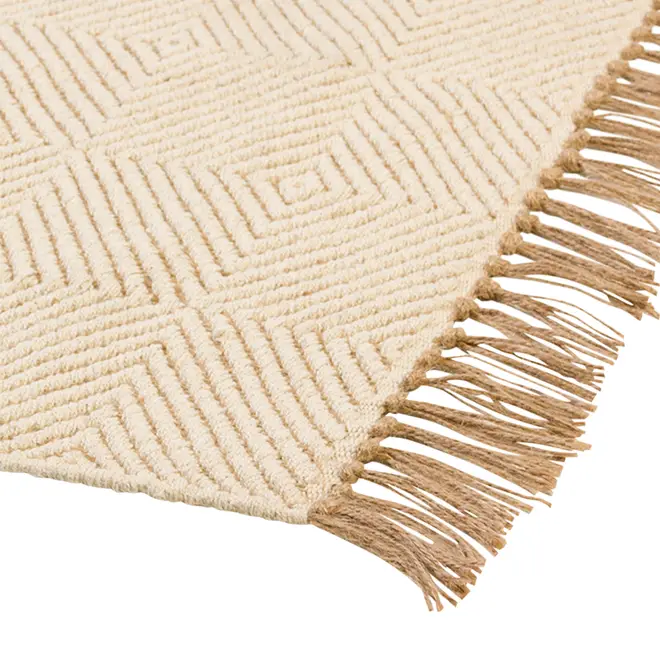 TAPETE 1,20 M X 1,80 M LAGUN - NATURAL - Foto 2