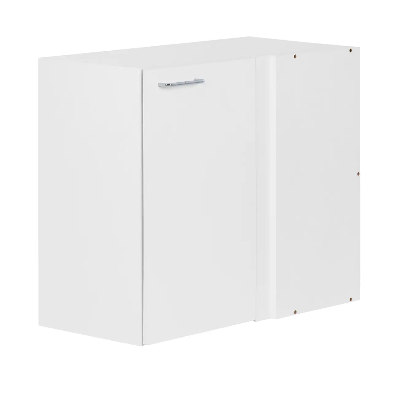 ARMÁRIO DE COZINHA AÉREO DE CANTO 80 CM 1 PORTA - BRANCO - Foto 2